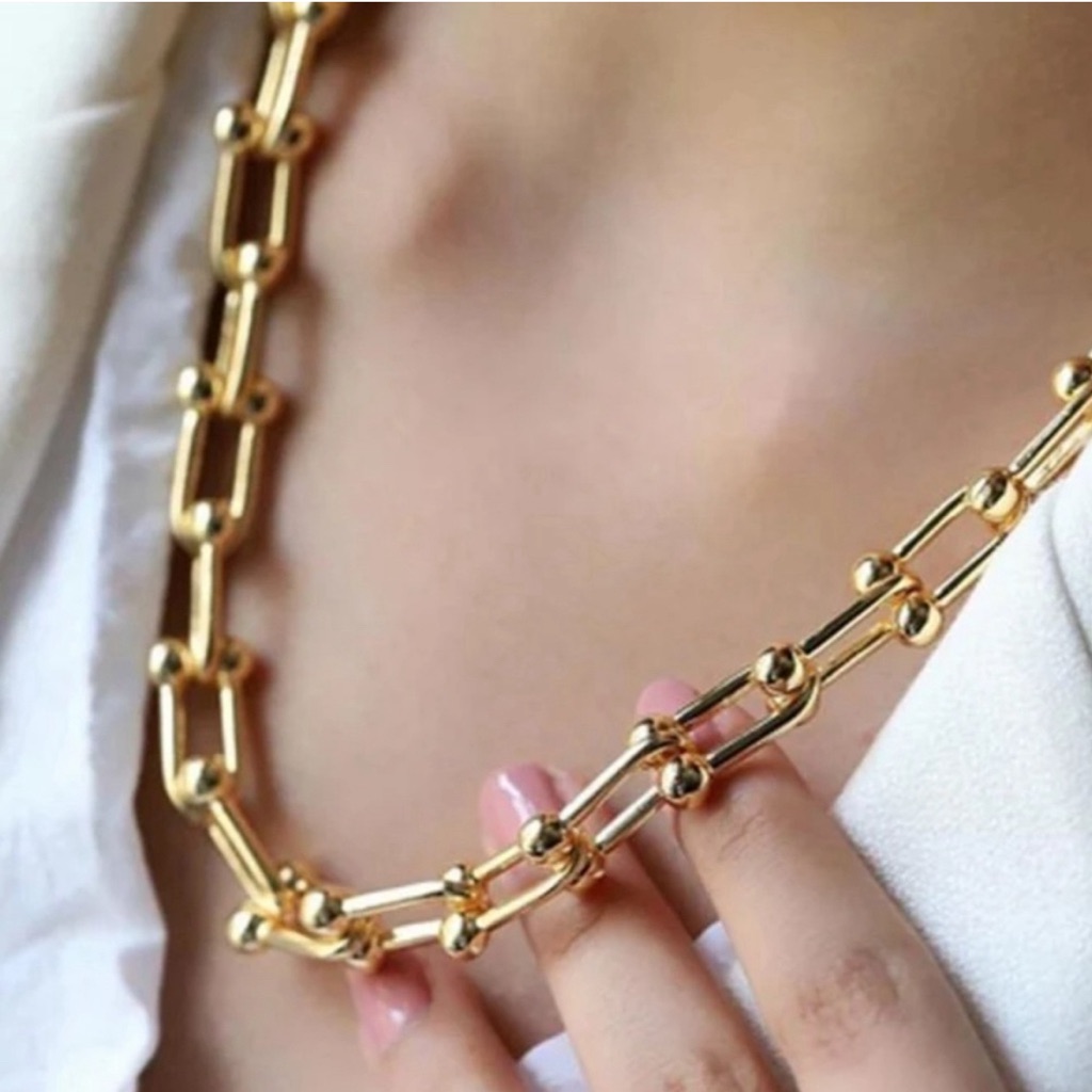 Nwt House Of Harlow 1960 Chain U Necklace New In Box 37$